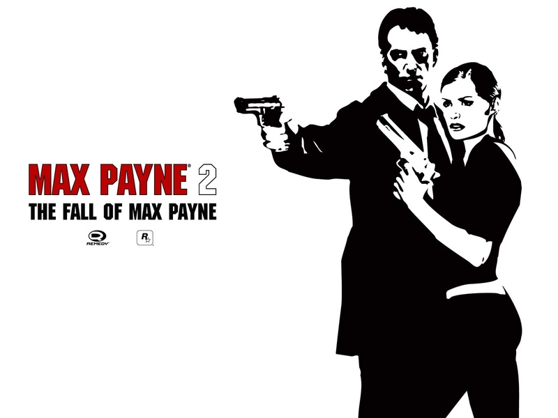 Max payne 2, The fall of max payne, adult, white background, sign, 720P, young adult, people, western script, standing, indoors, text, weapon, holding