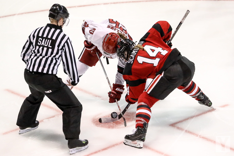 playing, ice hockey, game, nhl, sport, competition, ice, protective sportswear, padding, standing, 4K, fitness, men, puck, clothing, full length, people