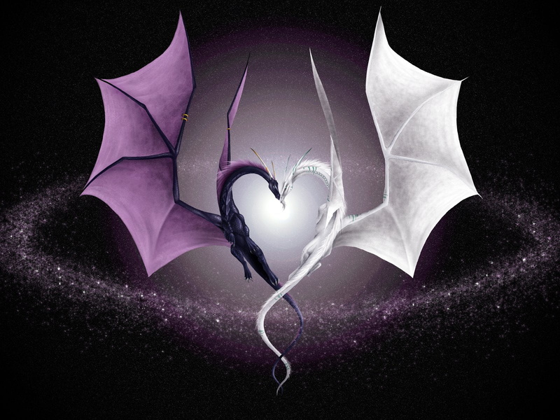 abstract, black Color, purple, design, dragons, heart shape, still life, symbol, backgrounds, Valentine, romance, no people, love, nature, emotion, night