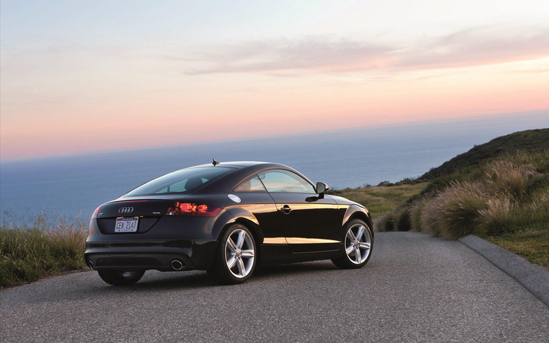 black, tt, 2012, coupe, cars, 1080P, audi