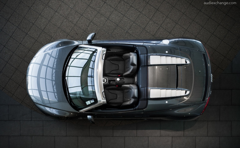 Roadster, modern, day, close-up, 5.2, single object, illinois, Grey, fsi, car, no people, audi exchange, highland park, mode of transportation, v10, v