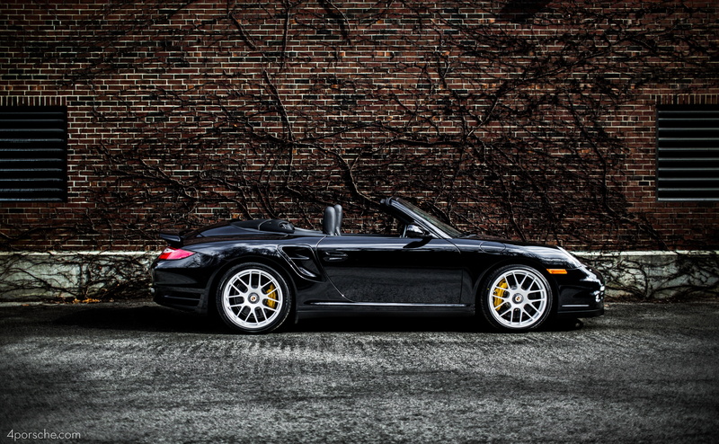 building exterior, convertible, Porsche, 4K, Turbo, car, Bricks, Vines, dealer, wheel, porsche exchange, mode of transportation, outdoors, Cars, turbo s