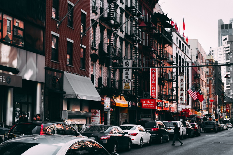 parked, building exterior, sign, transportation, city life, building, motor vehicle, day, car, commerce, transportation system, travel, street