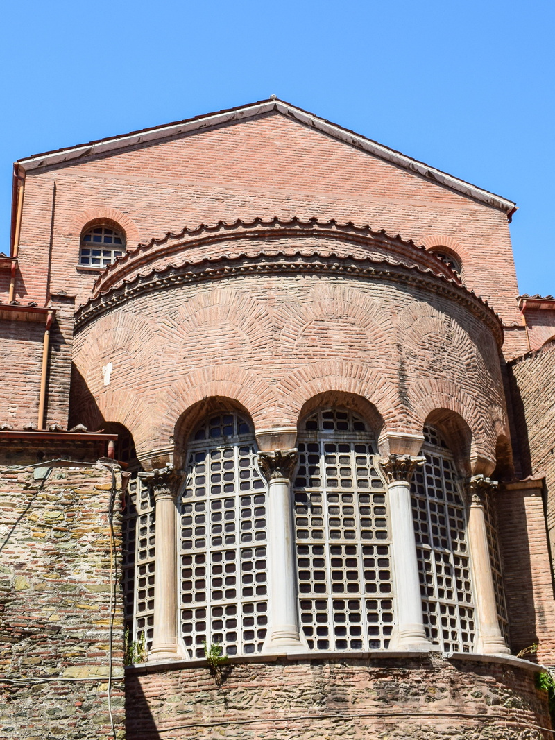 religion, building exterior, 4K, greece, byzantine, built structure, church, ancient, spirituality, greek, architecture, belief, macedonia, history, arch