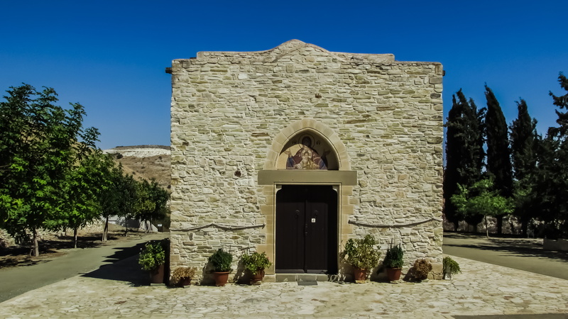 nature, plant, orthodox, tree, monastery, 4K, place of worship, church, built structure, medieval, sky, stone wall, arch, entrance, architecture, outdoors