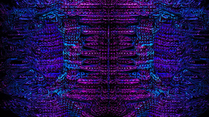 repetition, purple, indoors, front view, textured, abstract, blue, technology, art and craft, creativity, complexity, pattern, full frame, close-up, studio shot
