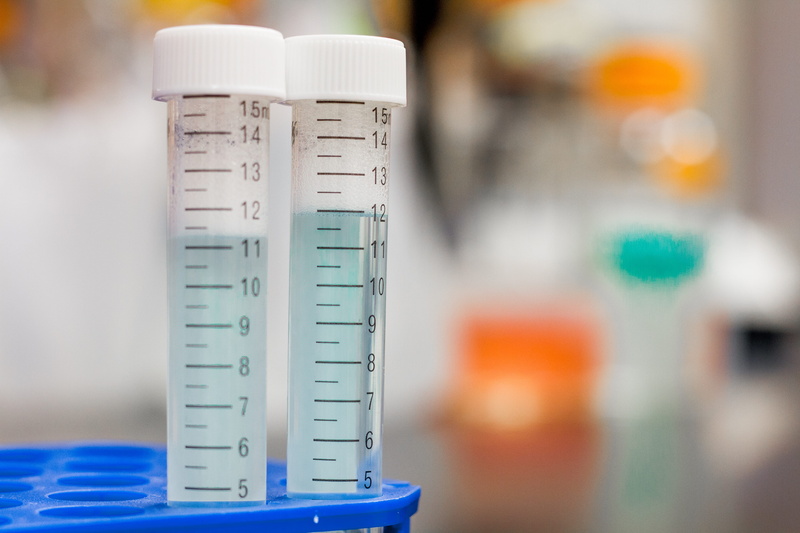 number, thermometer, focus on foreground, laboratory, plastic, research, glass, liquid, close-up, blurred background, indoors, healthcare and medicine