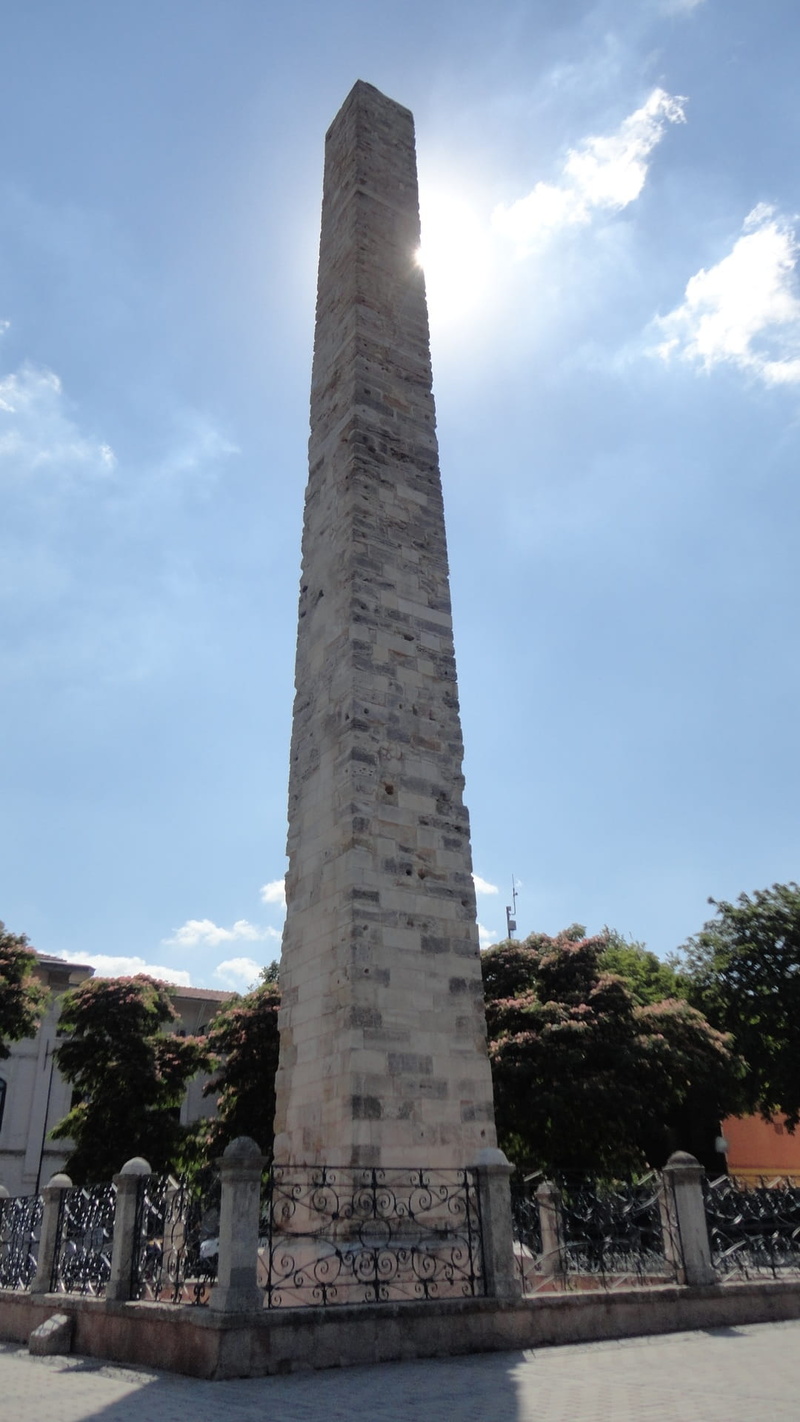 cultures, history, Istanbul, turkey, Monuments, outdoors, travel, architectural column, no people, sky, architecture, nature, tourism, sunlight, low angle view