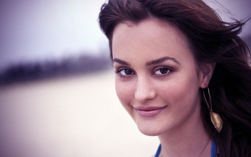 close up, celebrity, 1080P, leighton, brunettes, women, faces, meester