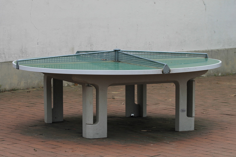 flooring, empty, about, sport, no people, architecture, chair, arrangement, ping-pong, table, wood - material, day, still life, setting, table tennis, relaxation
