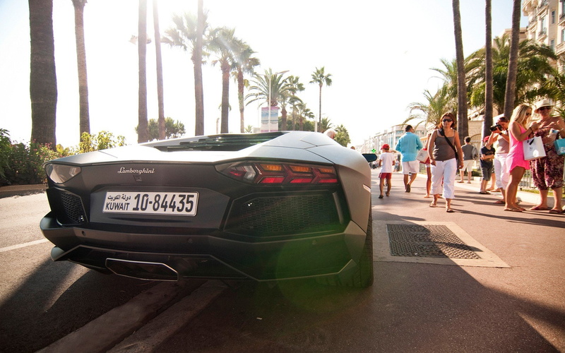 lp700 4, cars, 1080P, black, pictorial, aventador, urban, lamborghini, summer