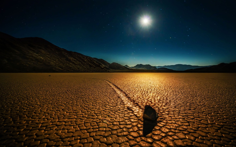 valley, deserts, 2K, art, death, pictorial, rocks, sun, Landscapes, hd, mysterious, Fields, nature