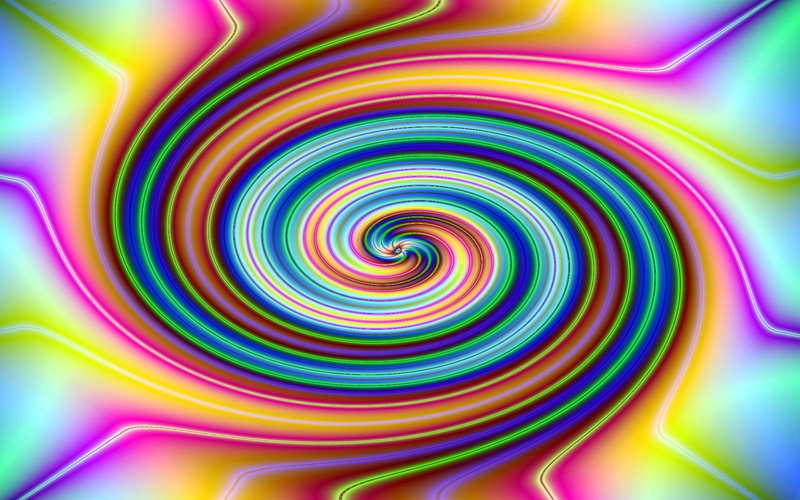 Abstract, Vortex, Colorful, 1080P