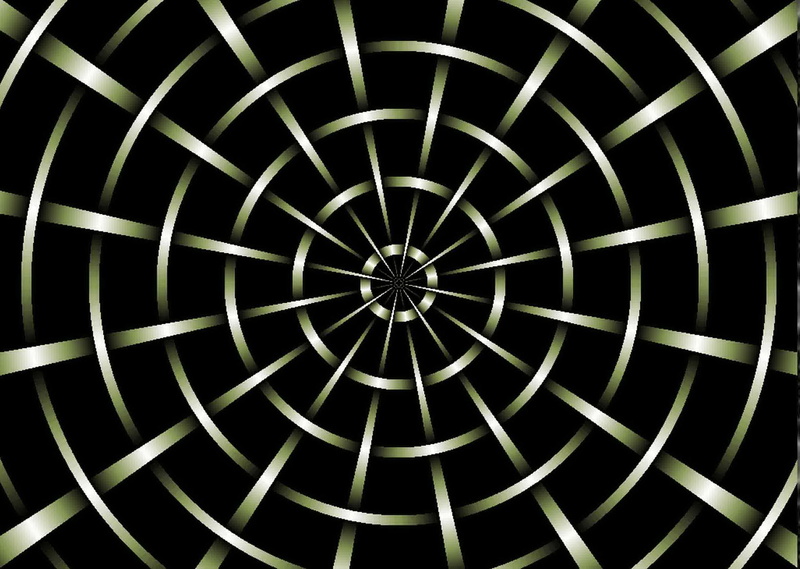 concentric, design, abstraction, day, vortex, spiral, repetition, space, mesh, no people, art and craft, illustration, striped, metal, pattern, geometric shape