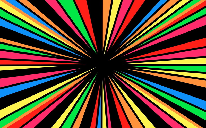 colors, abstract, vortex, 1080P, rainbows