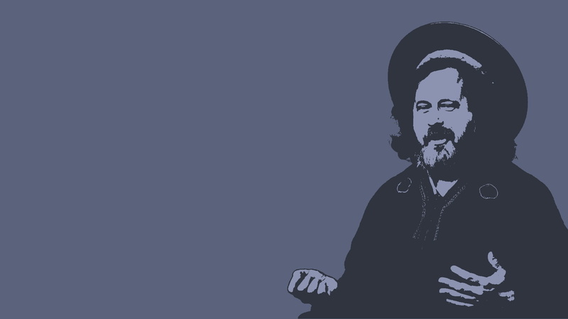 portrait, human skeleton, contemplation, copy space, waist up, men, headshot, studio shot, richard stallman saint gnu gnu linux emacs  software, social issues