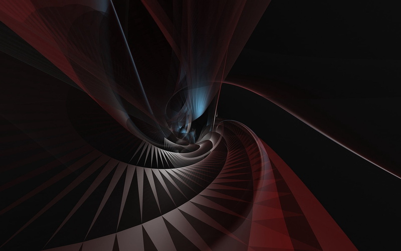spinning, 1080P, illustration, digitally Generated Image, curve, architecture, glowing, night, design, striped, vortex, backgrounds, patterns, tunnel