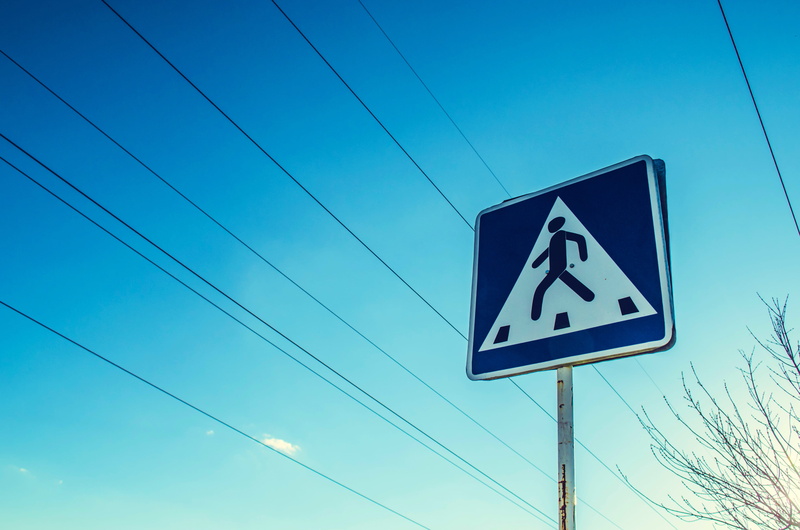 notice, information, guidance, low angle view, day, representation, human representation, communication, 4K, Road Sign, sign, electricity, power line