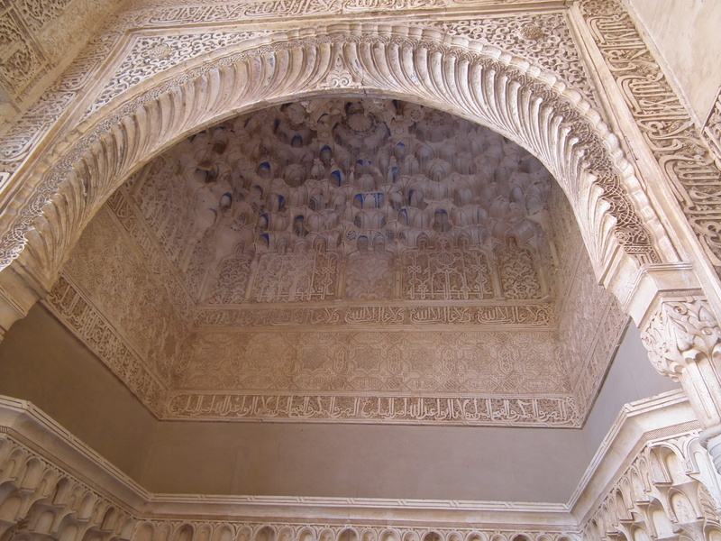 carving, design, carving - craft product, building, architectural column, architecture, pattern, mural, alhambra, arch, 2K, built structure, the past