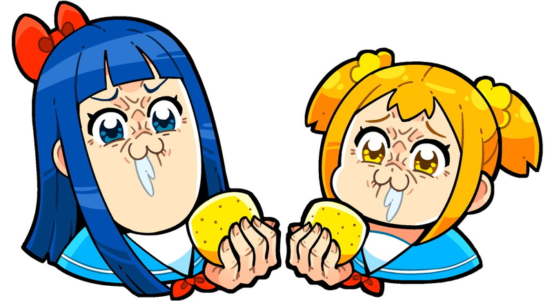 Pop Team Epic, Anime, Popuko (Pop Team Epic), 1080P, Pipimi (Pop Team Epic)