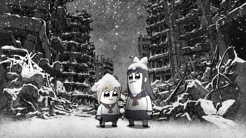 Pipimi (Pop Team Epic), Anime, 1080P, Popuko (Pop Team Epic), Pop Team Epic