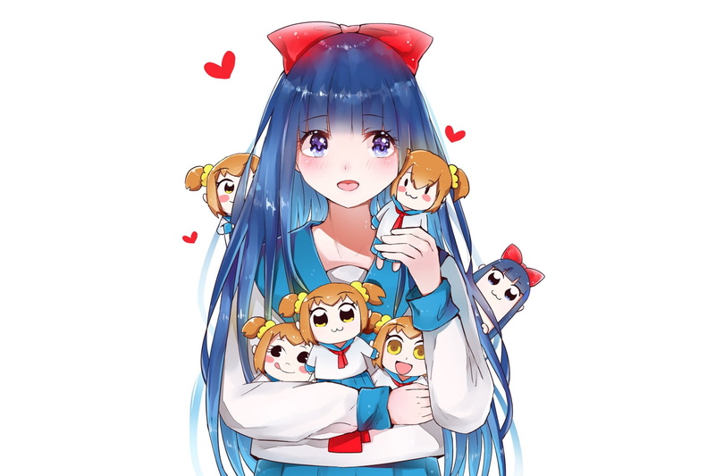 Pop Team Epic, Anime, Pipimi (Pop Team Epic), Popuko (Pop Team Epic), 1080P