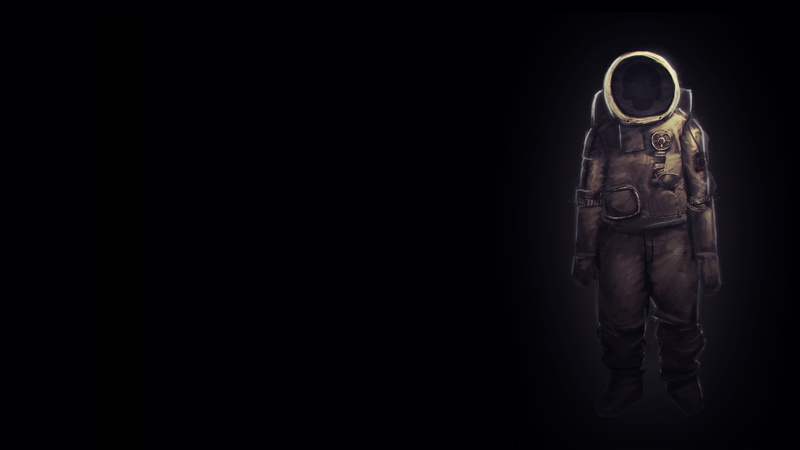 safety, weapon, full length, studio shot, sign, protection, men, dark, obscured face, copy space, rear view, standing, rifle, Dead Astronauts