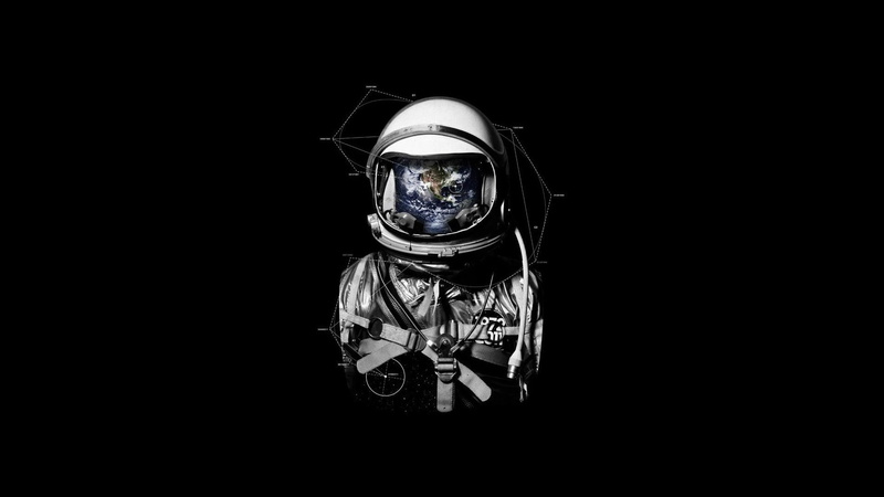 simple background, spacesuit, 1080P, simple, suits, space