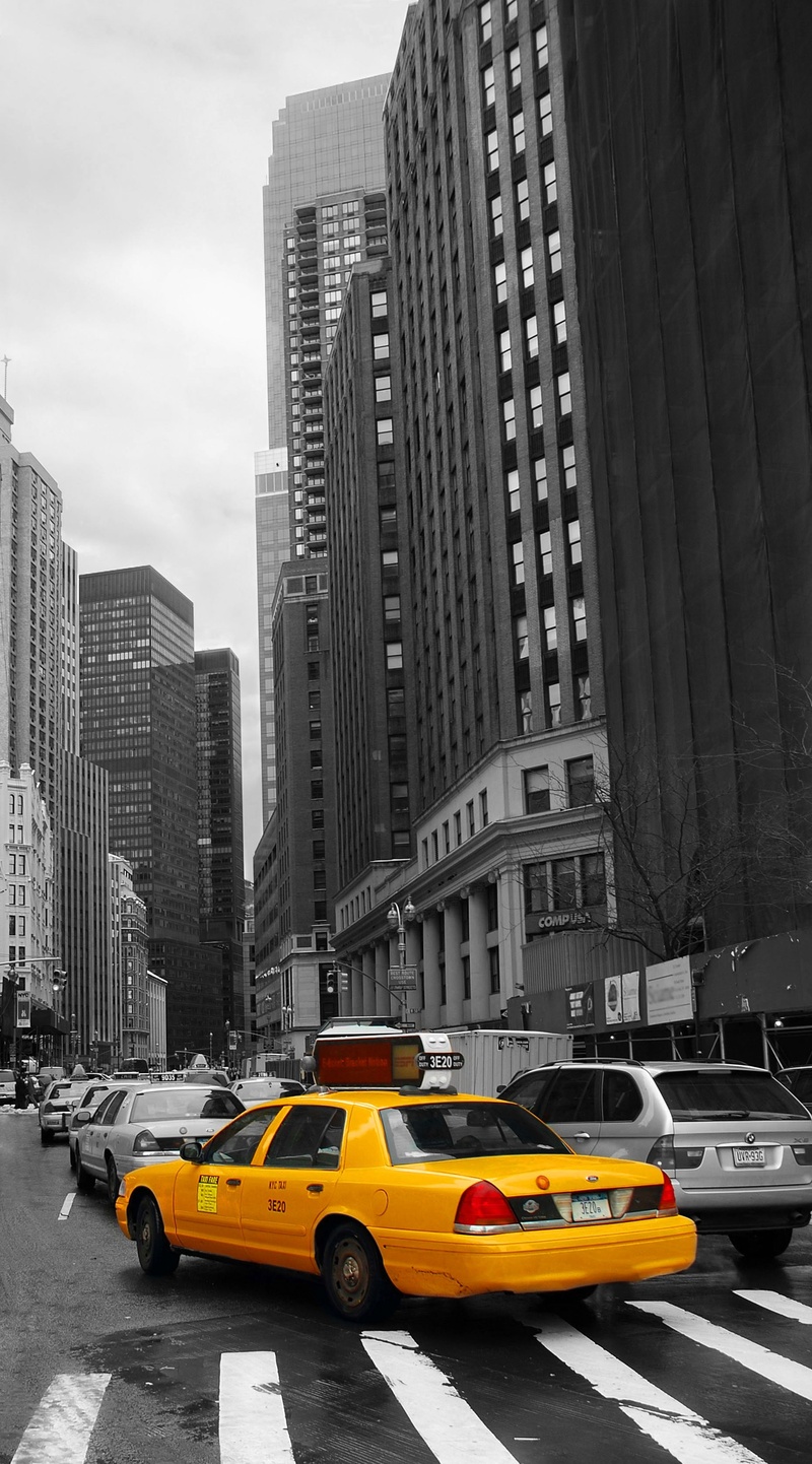 skyscraper, mode of Transport, yellow, crown, building exterior, yellow Taxi, photography, city Life, new York City, sedan, empire state building, building