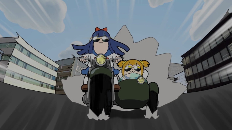 Pipimi (Pop Team Epic), Popuko (Pop Team Epic), Pop Team Epic, 1080P, Anime