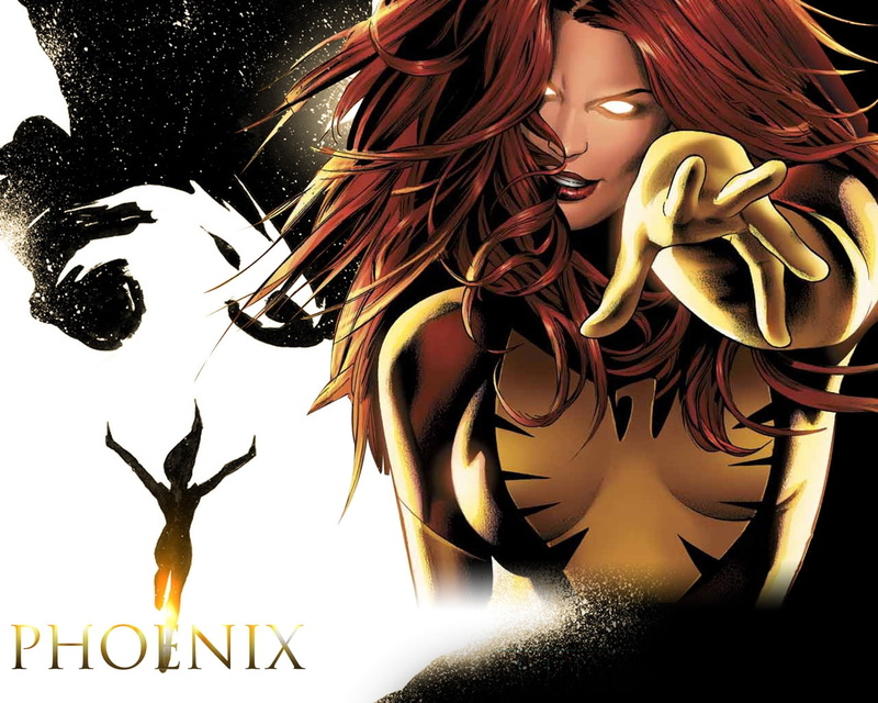 phoenix, men, illustration, hd, x, 720P, gene, grey, cartoon/comic, character