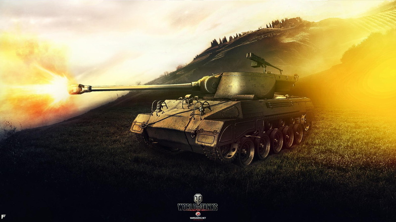 world, hellcat, tanks from games, firing, world of tanks, 1080P, games, tanks, m