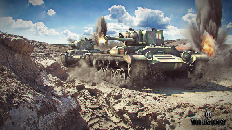 world of tanks, tanks from games, graphics, world, games, 1080P, tanks, valentine, 3d graphics, d