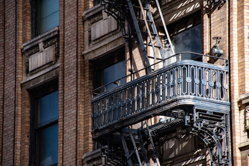 residential district, railing, building, 5K, lot, windows, safety, black, apartment, public domain images, building exterior, day, old, staircase, steel