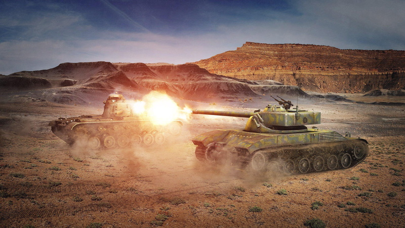black, green, d, military, tank, tanks from games, firing, 3d graphics, patton, ma, games, 2K, world, bat, tanks, t, world of tanks, graphics, chatillon