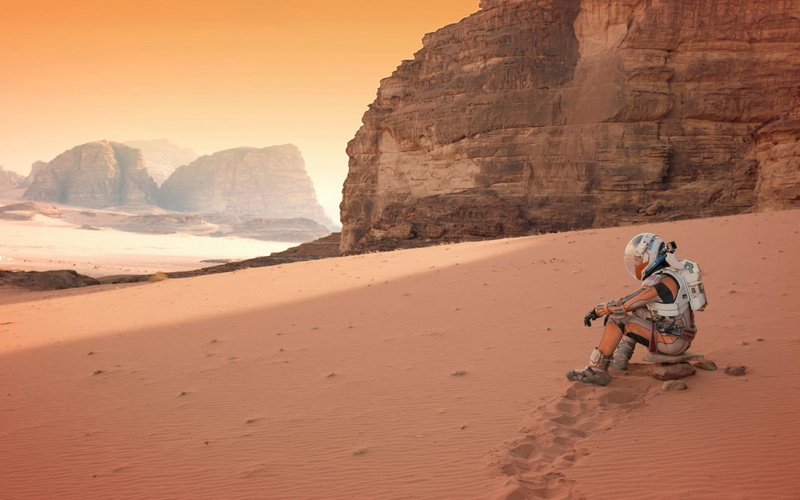 matt damon, the martian, 720P, desert