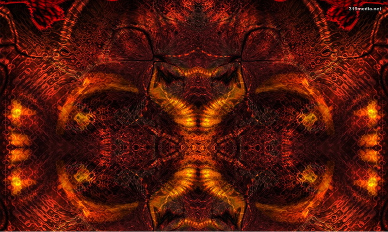 Pattern, Fire, 720P, Abstract, Orange, Melt, Hell