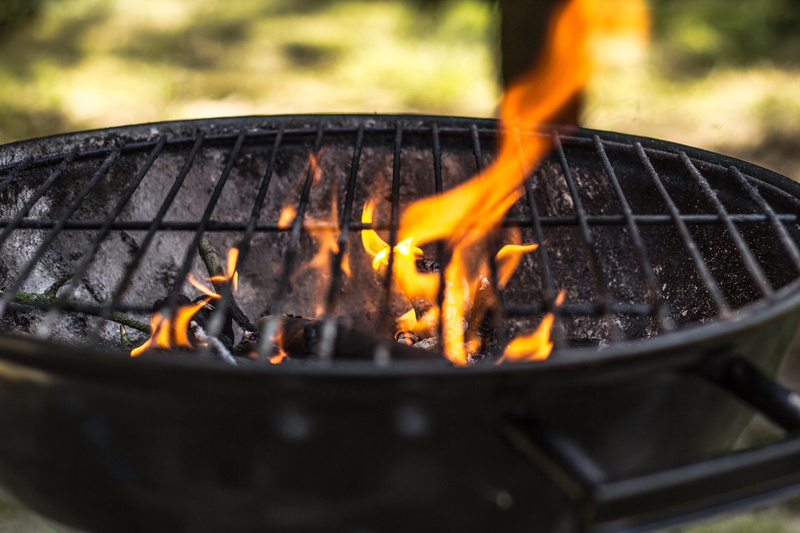 preparation, grilling, coal, barbecue, heat - Temperature, food and drink, burning, fire - Natural Phenomenon, barbecue at the, flame, empty grill, outdoors
