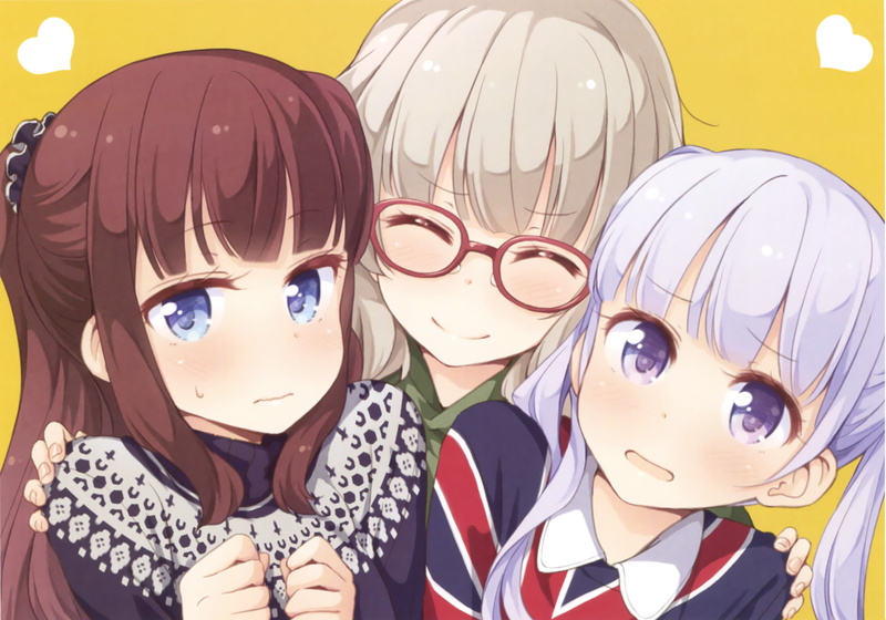 New Game!, Hifumi Takimoto, Shizuku Hazuki, Aoba Suzukaze, 1080P, Anime