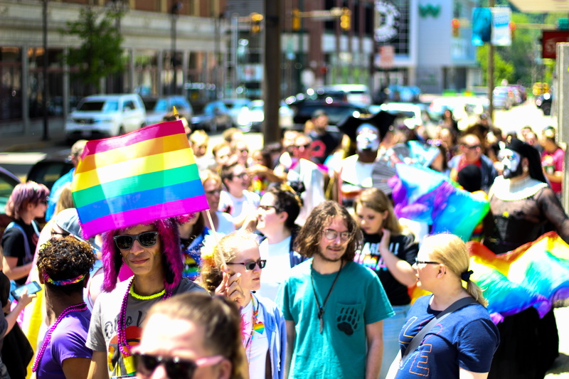 lifestyles, portrait, wear, pride, emotion, women, flag, lgbt, rainbow, people, road, walking, close-up, gathering, lgbt, parade, men, lgbtq