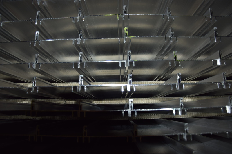 repetition, steel, large group of objects, plant, illuminated, architecture, manufacturing, technology, pipe - tube, close-up, metal industry, production line