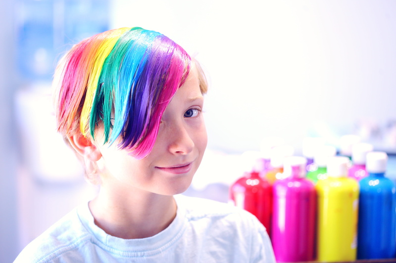 focus on foreground, human body part, emotion, bright, headshot, 5K, lgbtq, hairstyle, front view, male, innocence, lgbt, transgender, multi colored, cute