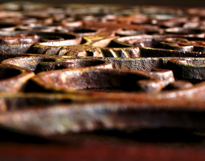 metal, food, texture, backgrounds, tyler, full frame, landscape, background, scroll, brown, ornate, indoors, healthy eating, temptation, rust
