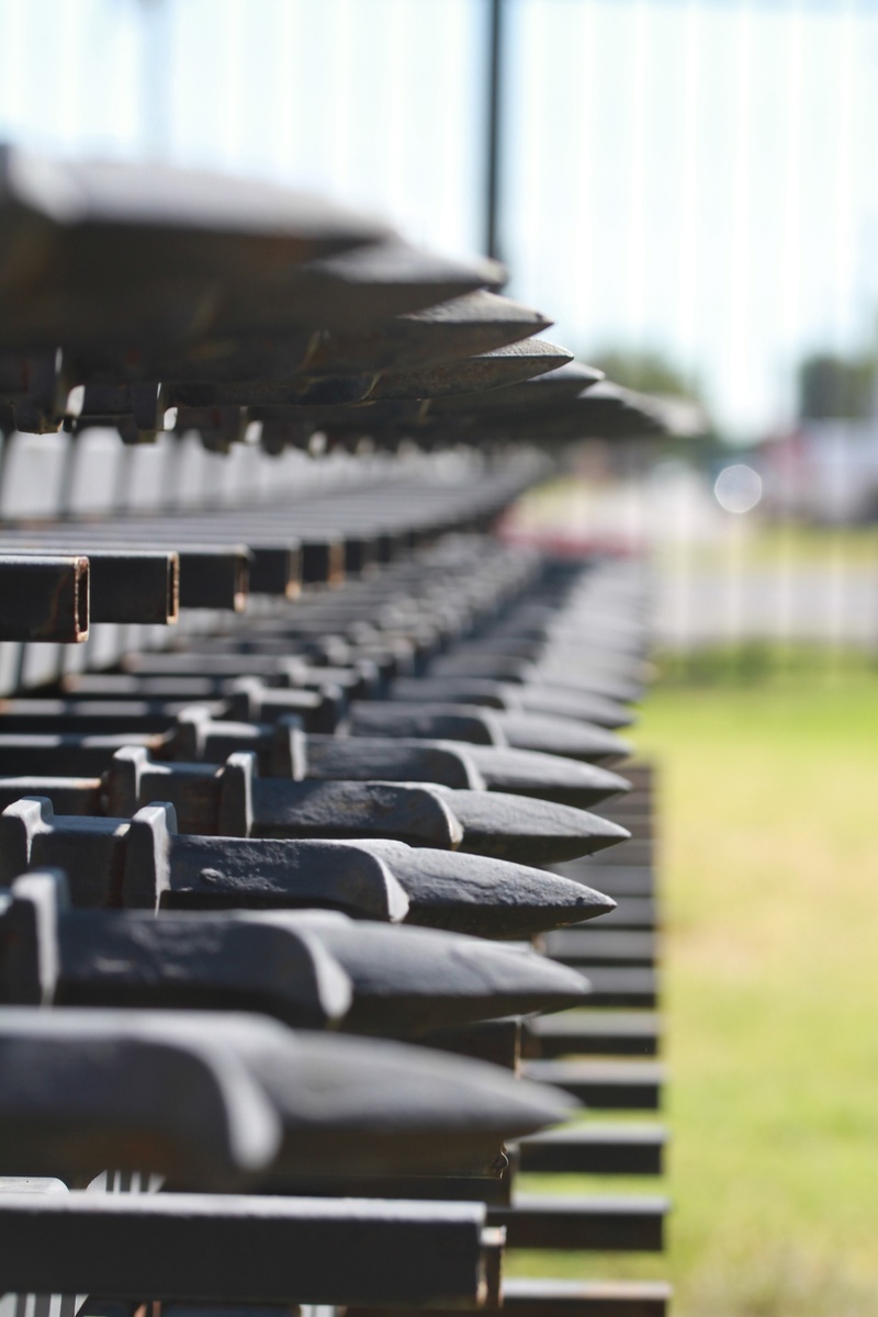 large group of objects, gate, focus on foreground, arts culture and entertainment, close-up, no people, side by side, iron, ironwork, decorative, order