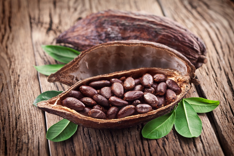 studio shot, still life, 5K, nature, freshness, leaves, herb, cacao, food and drink, leaf, wellbeing, plant part, food, table, indoors, no people, wood - material