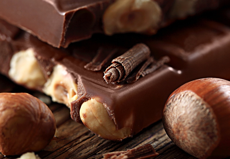 forest, bar, food and drink, chocolate, sweet, snack, studio shot, nuts, nut, close-up, still life, freshness, 2K, table, dessert, hazelnut, food, group of objects