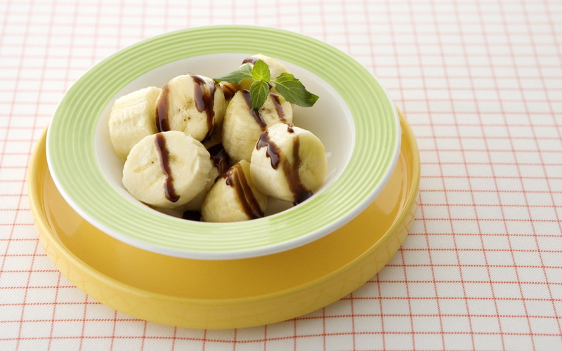 fruit, food, 1080P, dessert, sweet Food, sliced, ice Cream, appetizer, bowl, food And Drink, indulgence, checked pattern, refreshment, freshness, table