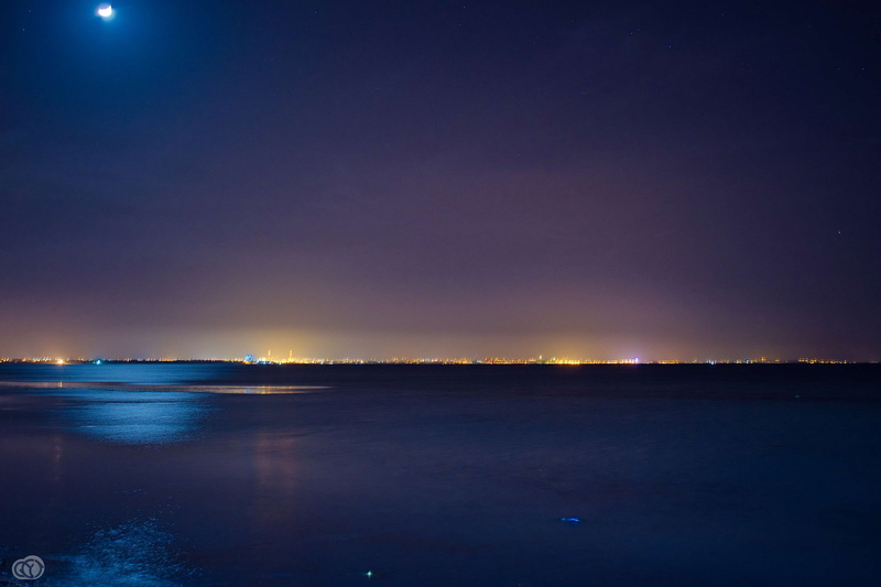 copy space, 4K, no people, epicure, beauty in nature, blue, outdoors, oceans, dusk, twilight, monastir, sunset, scenics - nature, tunisia, silhouette
