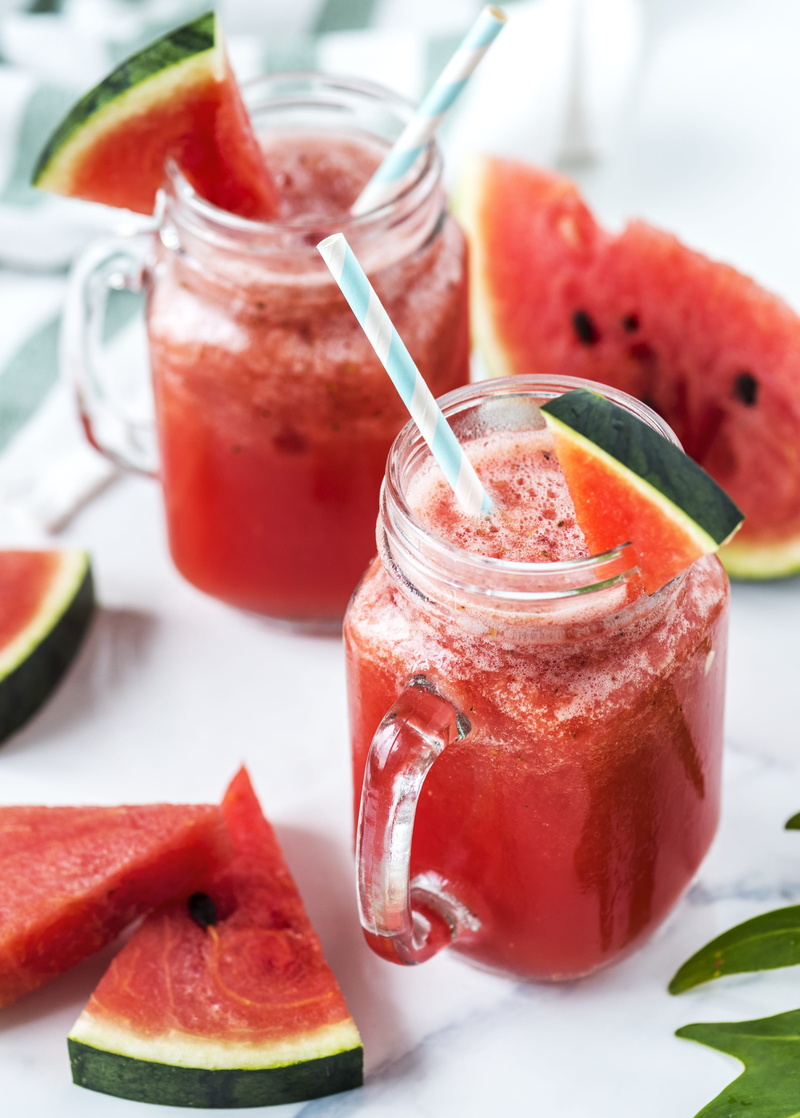 macro, slice, recipe, organic, mocktail, drinking, fruit, temptation, nutritious, close-up, healthy, watermelon, melon, indoors, nutrition, wellbeing, nutrients