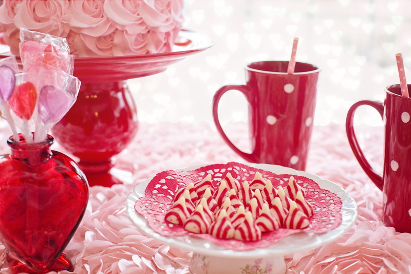 food and drink, refreshment, elegance, cup, drink, close-up, polka, ceramic, no people, coffee, floral pattern, pink, red, freshness, indoors, dessert